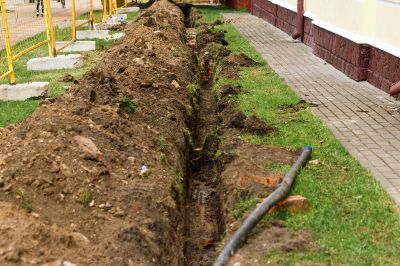 Installing French Drains