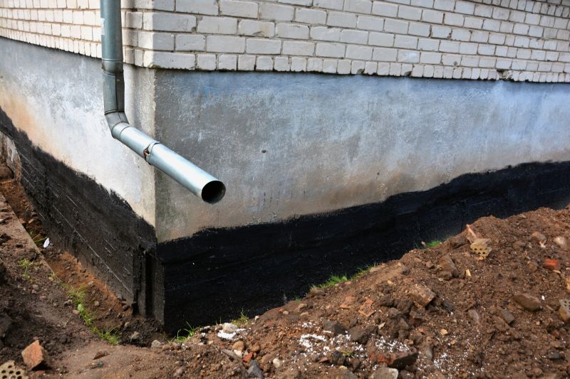 Products For Foundation Drainages in use